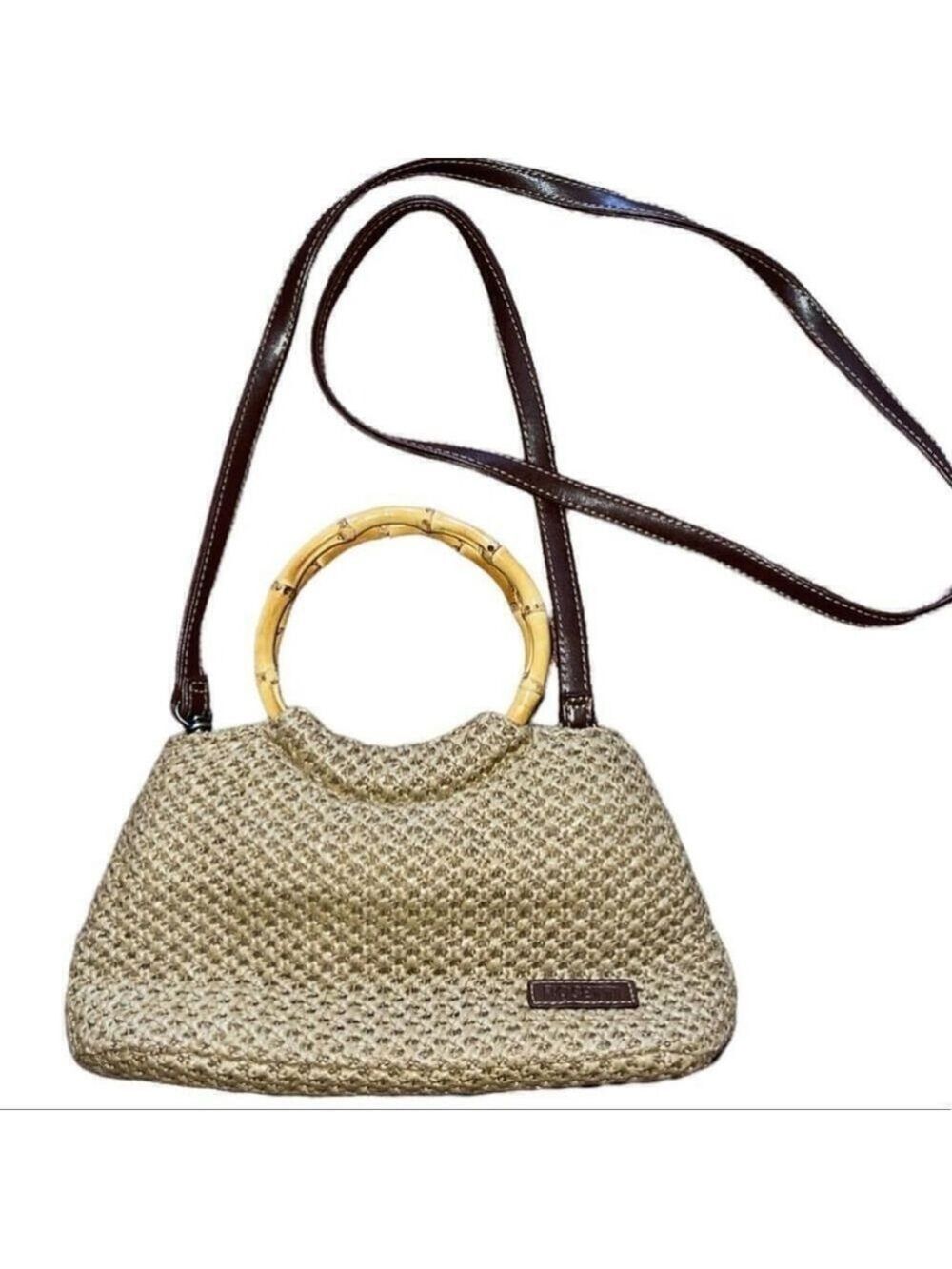 Rosetti | Cream Crocheted Purse with Bamboo handles - Picture 8 of 9